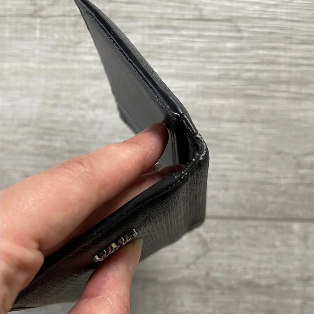 Dior vertical bifold dimaond cardholder